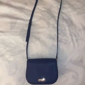 Kate Spade navy blue crossbody bag